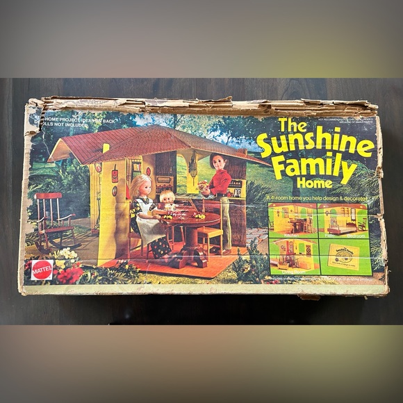 Mattel Other - VTG 1973 Mattel Sunshine Family Home